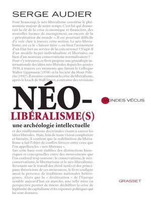 cover image of Néolibéralisme(s)